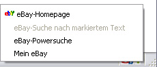 eBay Statusbar Extension